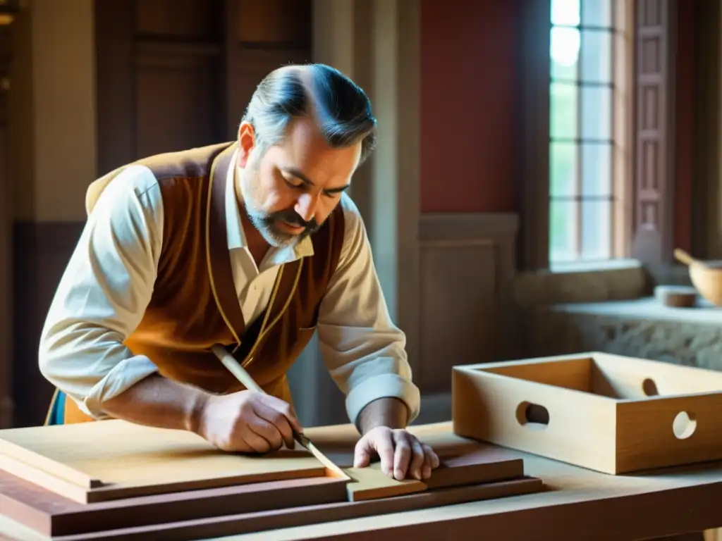 Artesanos restauran con técnicas tradicionales una arquitectura histórica, capturando la esencia de la conservación patrimonial