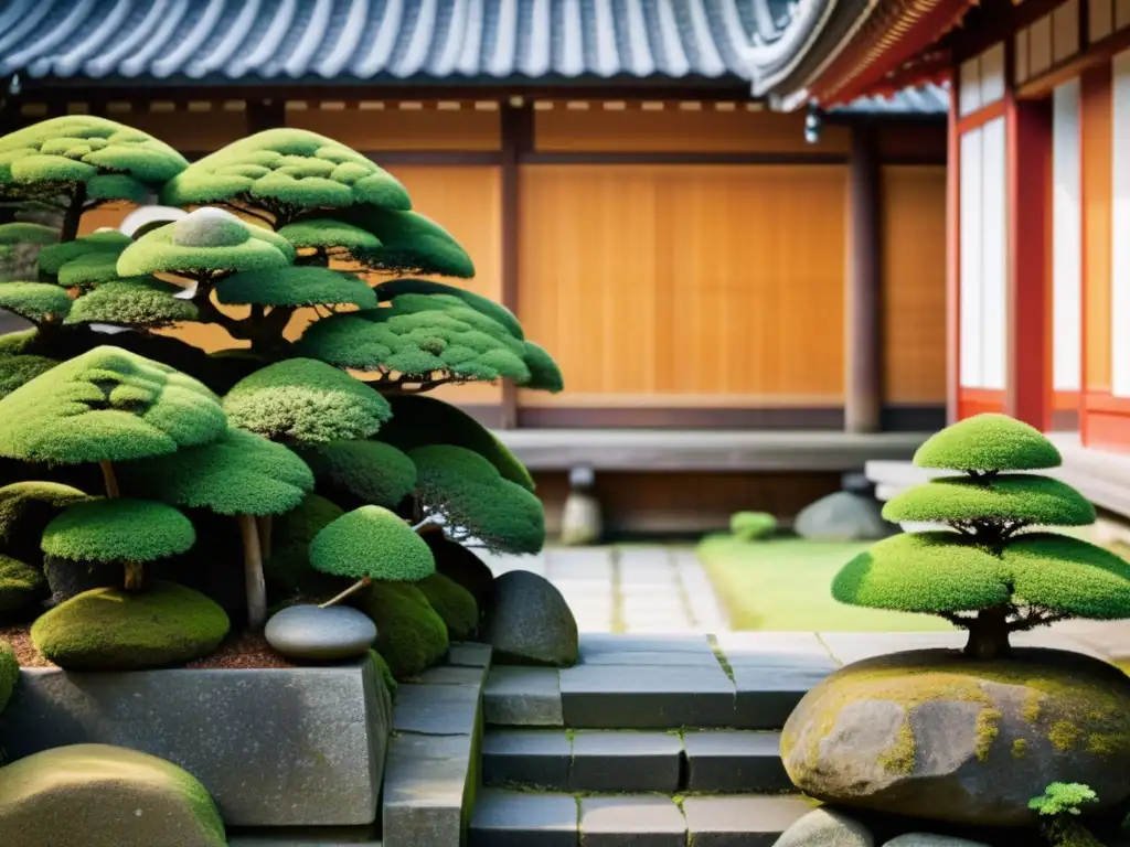 Detalle de tallados en madera de un templo japonés, evocando la serenidad y los significados ocultos de la arquitectura tradicional japonesa