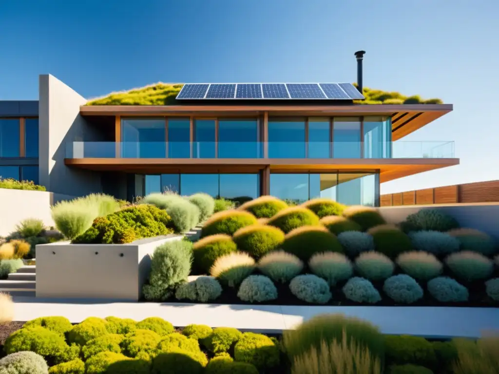 Arquitectura sostenible: modernidad en la ciudad Edificio sostenible con Certificación BREEAM en construcción sostenible, integrando elementos ecológicos en diseño urbano moderno
