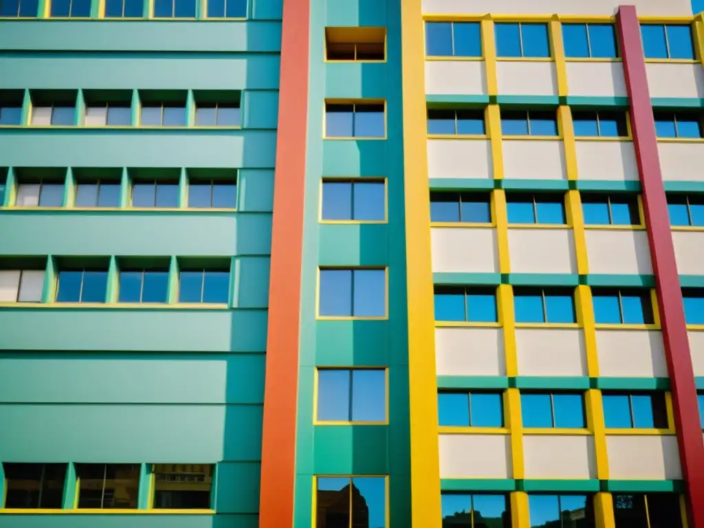 Foto vintage del icónico Edificio Portland en el centro de Portland, Oregón