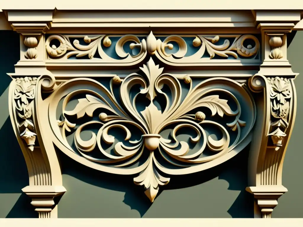 Detalles barrocos: una ilustración vintage de la opulencia arquitectónica Una ilustración detallada de arquitectura barroca, resaltando la opulencia y los detalles elaborados que capturan la esencia del movimiento