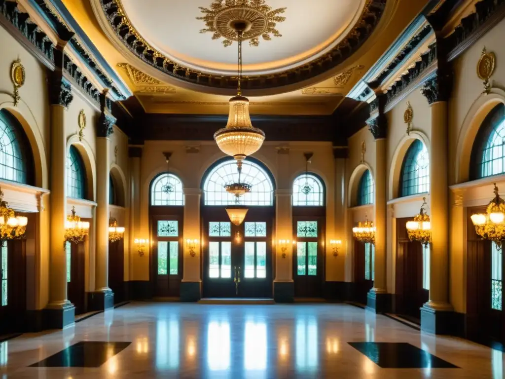 El interior de un majestuoso edificio histórico convertido en residencia de lujo