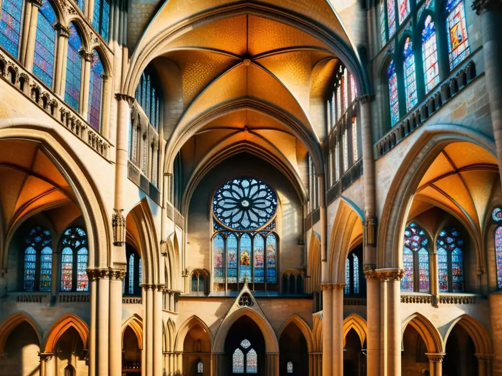 La majestuosa arquitectura histórica en París cobra vida en esta detallada imagen de la Catedral de Notre Dame