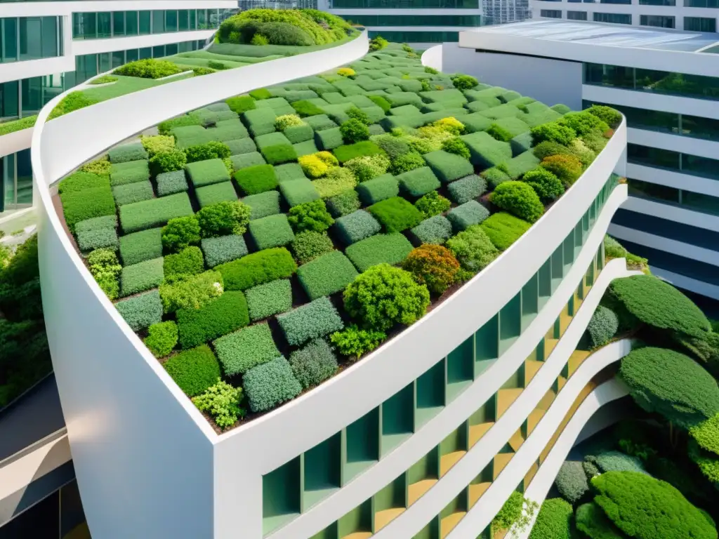 Un oasis verde en la ciudad: el impresionante techo verde del edificio ACROS Fukuoka