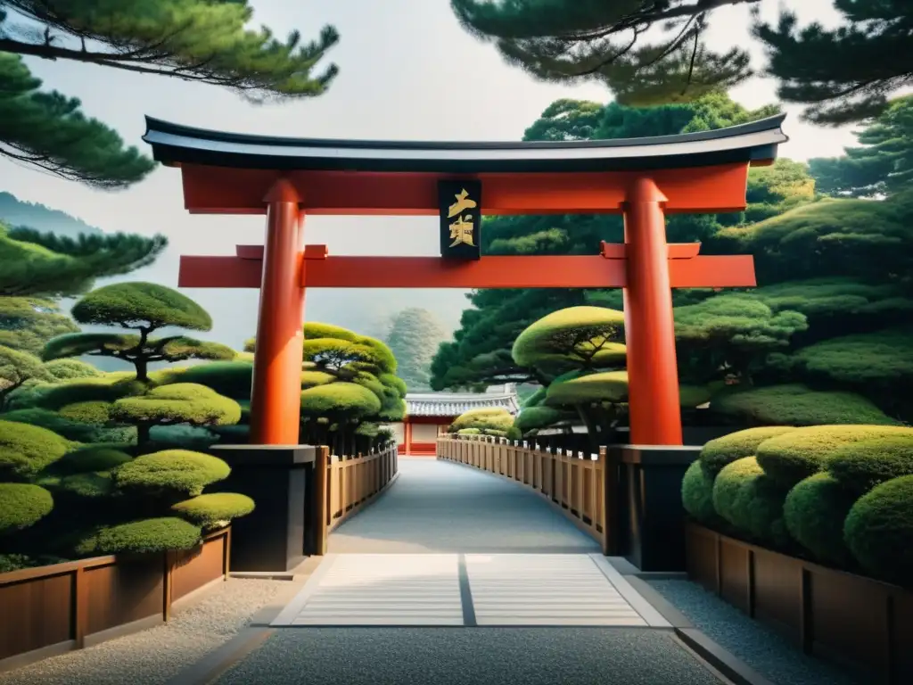 El torii destaca en diseño arquitectónico contemporáneo en Japón, capturando su significado y función